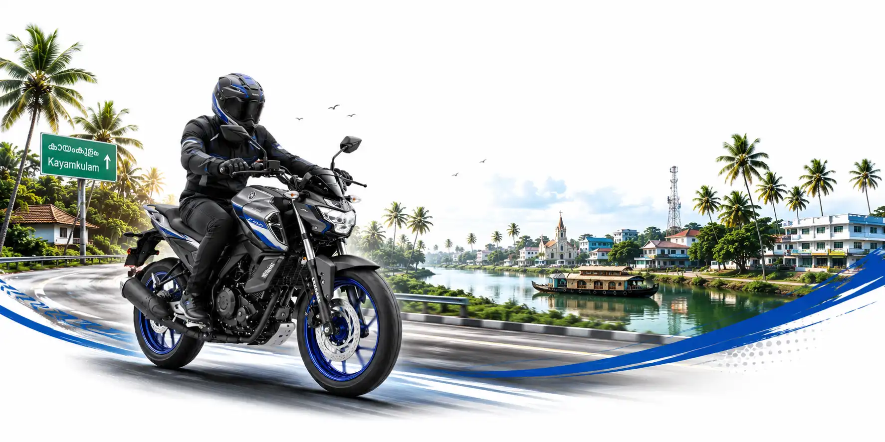 SV Yamaha dealership serving Kayamkulam