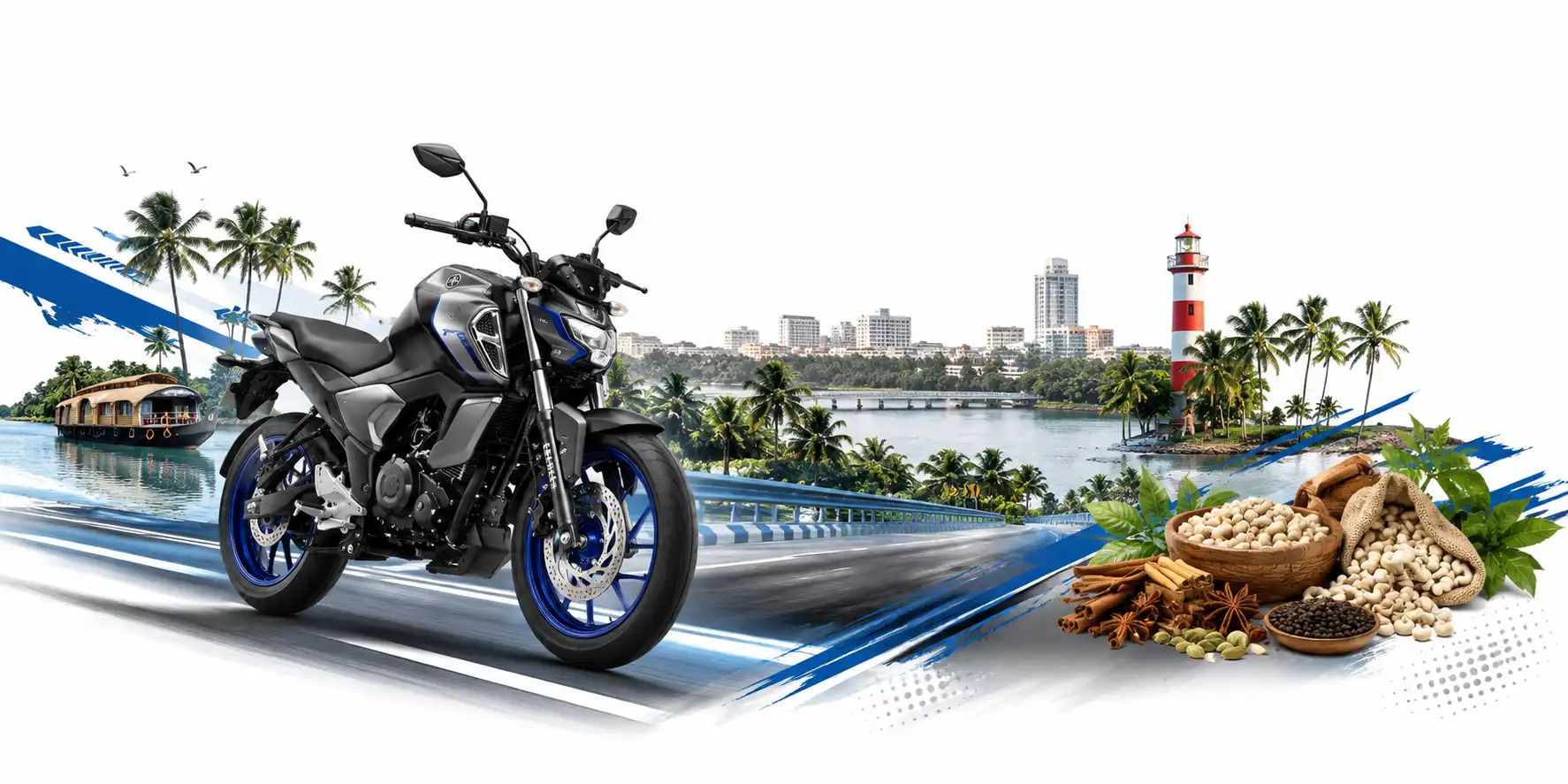 SV Yamaha dealership serving Kollam district