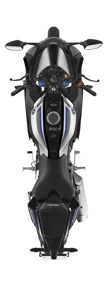 Yamaha R15M TVC Top View