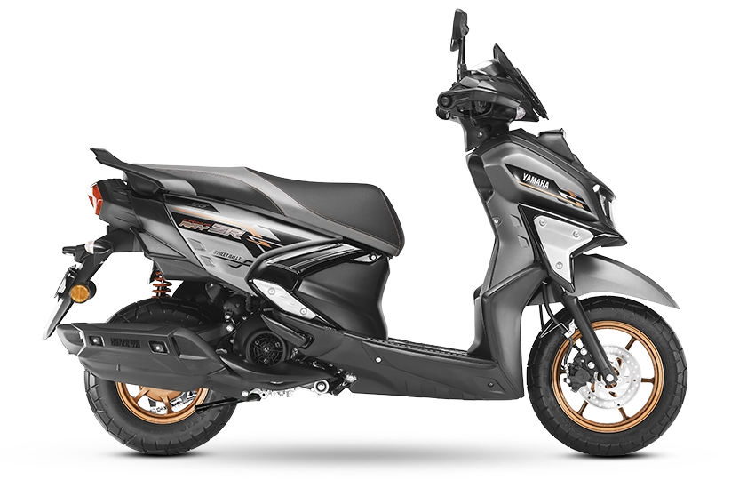 Yamaha RayZR SR Basic edition in metallic grey finish